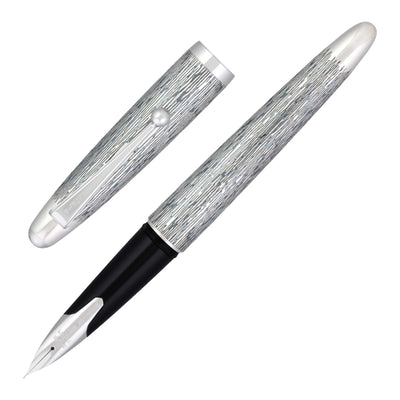 Pilot Silvern Sterling Silver Fountain Pen - Tsumugi 1