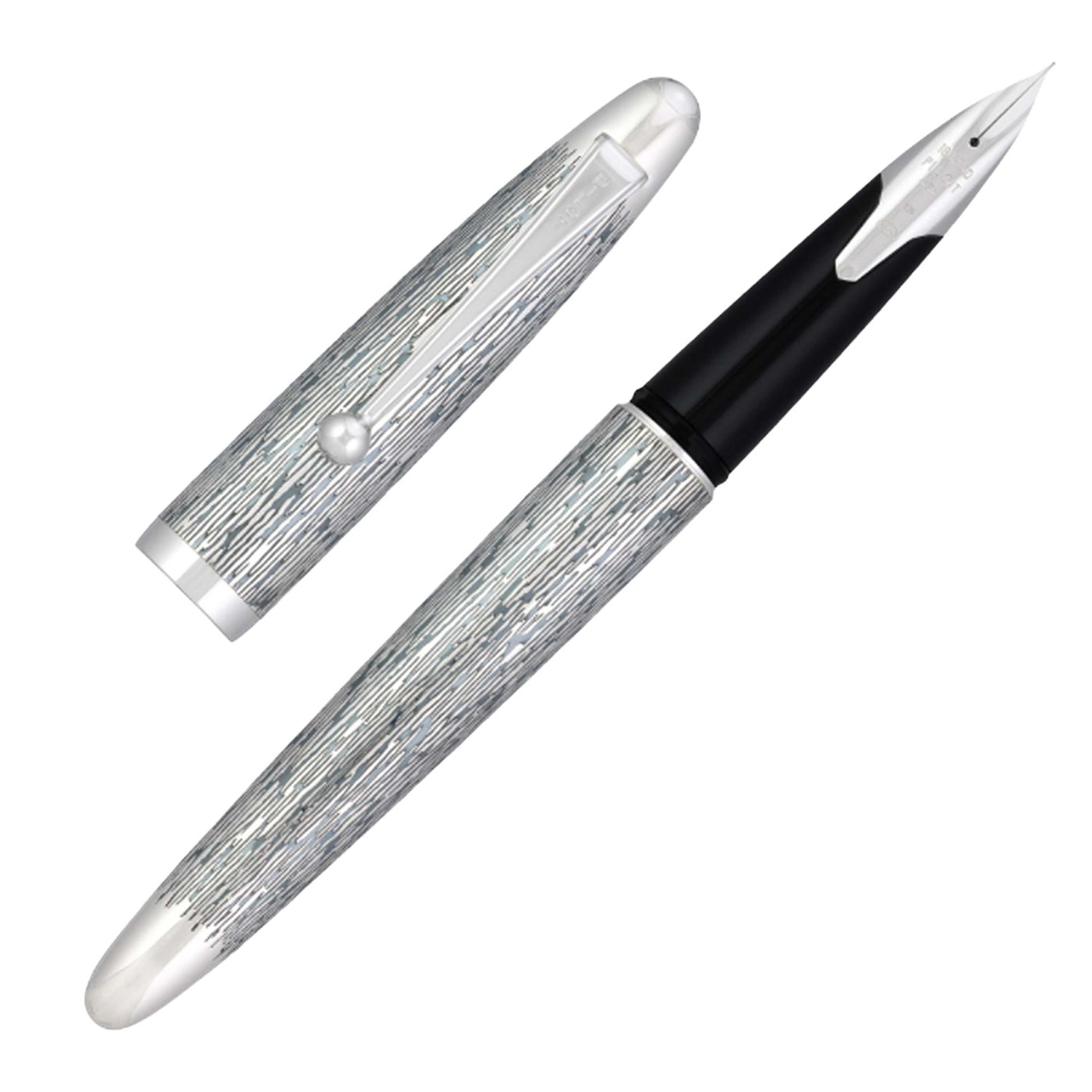 Pilot Silvern Sterling Silver Fountain Pen - Tsumugi 2