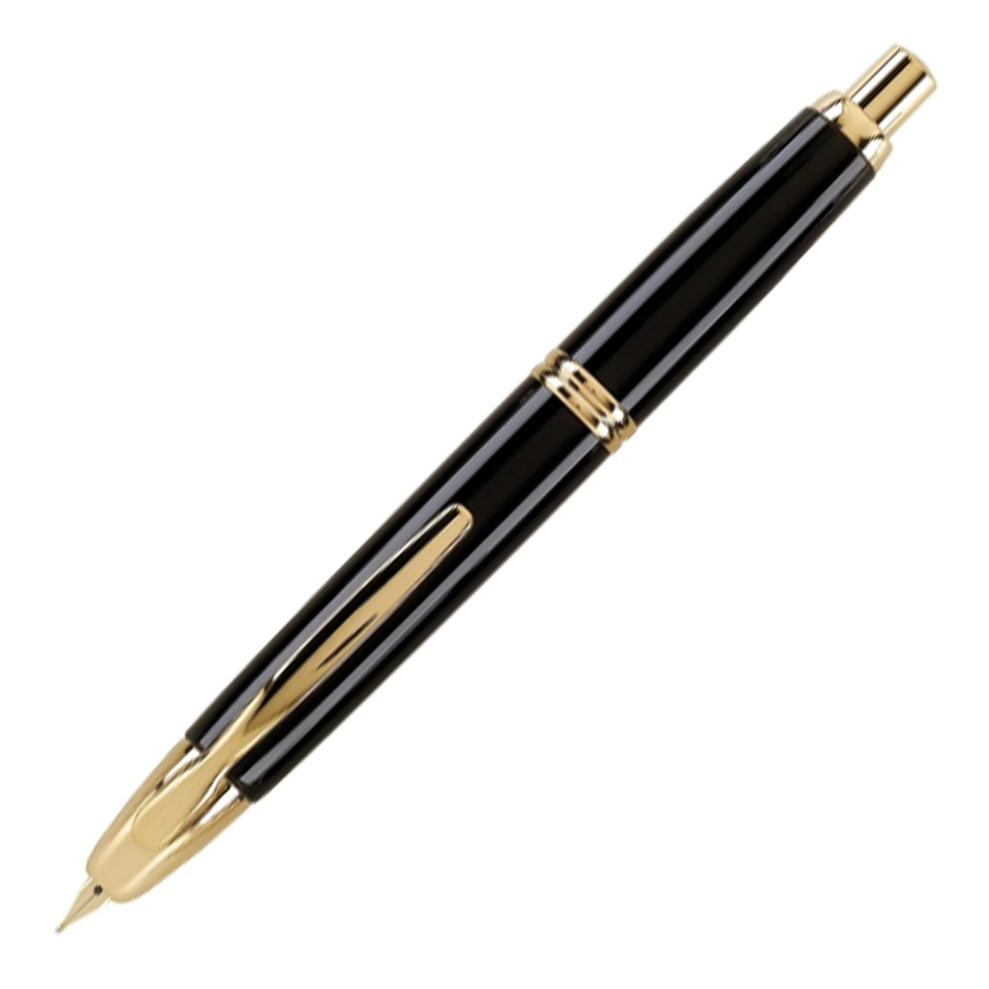 Pilot Capless Fountain Pen - Black GT