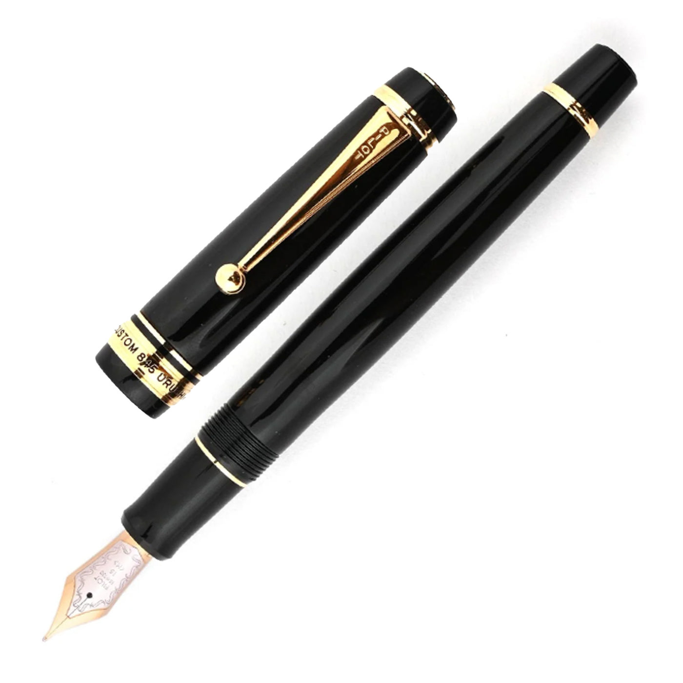 Pilot Custom 845 Urushi Fountain Pen - Black GT