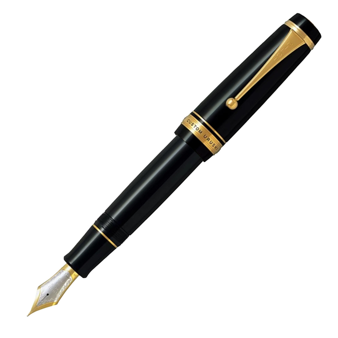 Buy Pilot Custom Urushi Fountain Pen- Black GT Online at Makoba- Pilot