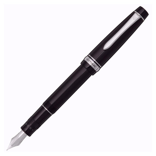 Pilot Justus 95 Fountain Pen - Stripe Black CT