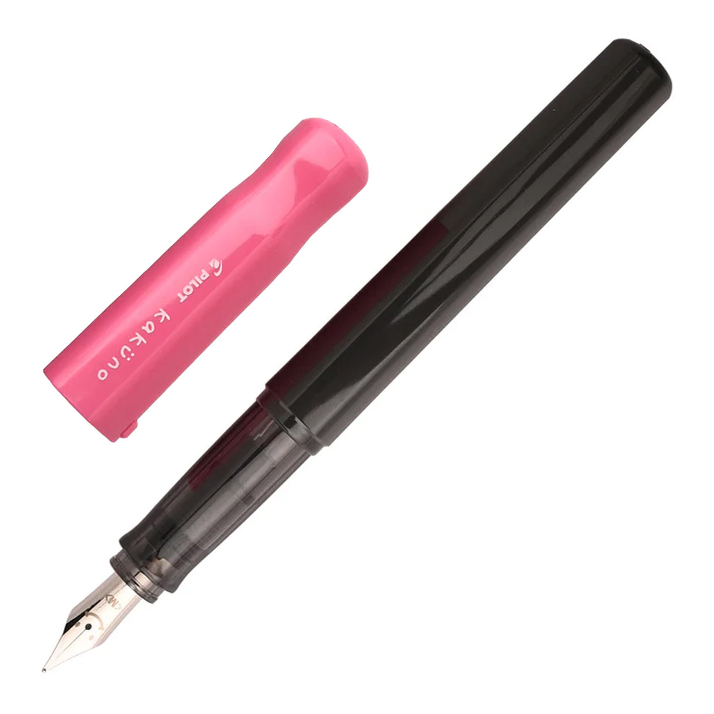 Pilot Kakuno Fountain Pen - Pink Gray