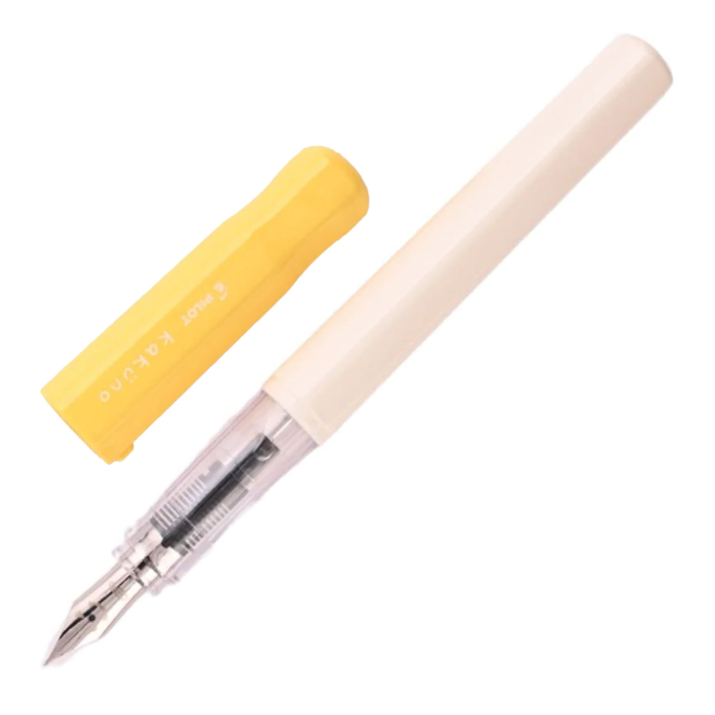 Pilot Kakuno Fountain Pen - Soft Yellow