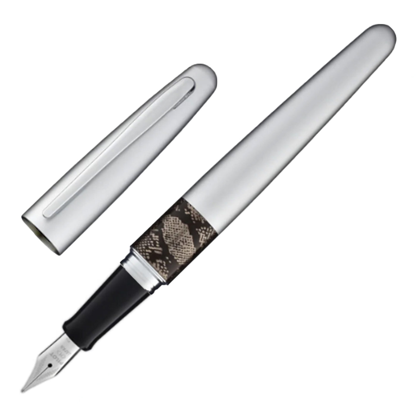 Pilot MR Animal Fountain Pen - Silver Python CT
