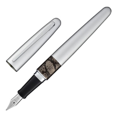 Pilot MR Animal Fountain Pen - Silver Python CT