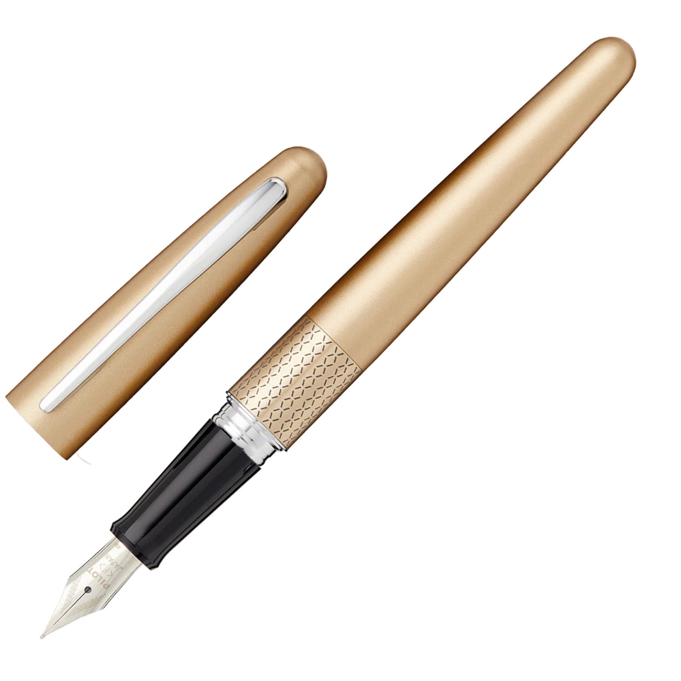 Pilot Metropolitan Fountain Pen - Gold Zig-Zag CT