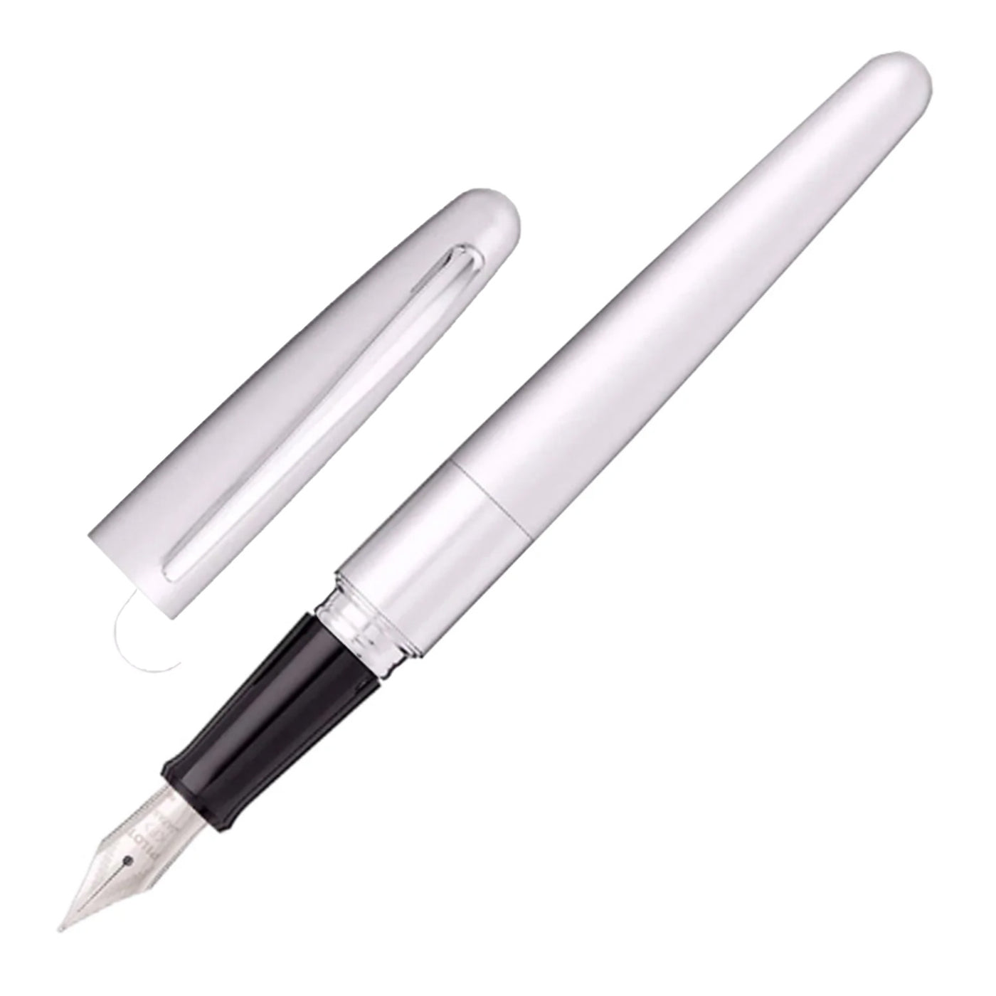 Pilot Metropolitan Fountain Pen - Silver Gloss CT