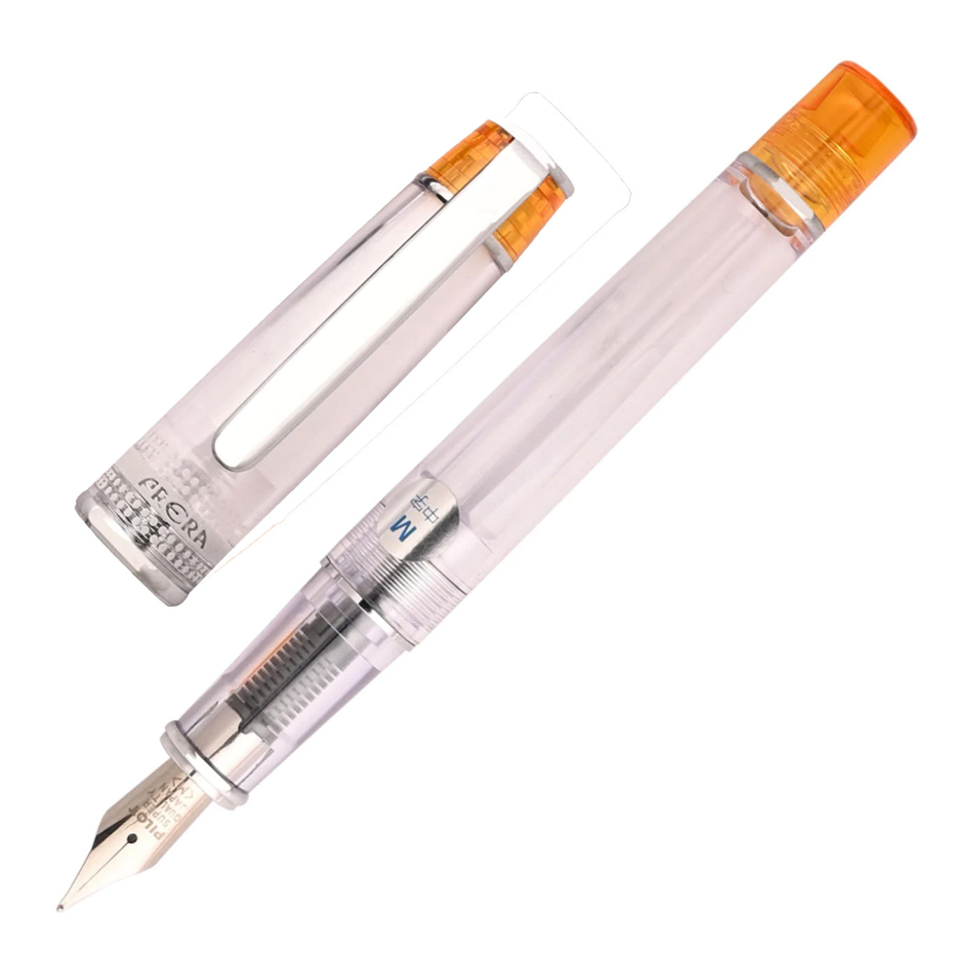 Pilot Prera Fountain Pen - Tinted Orange CT