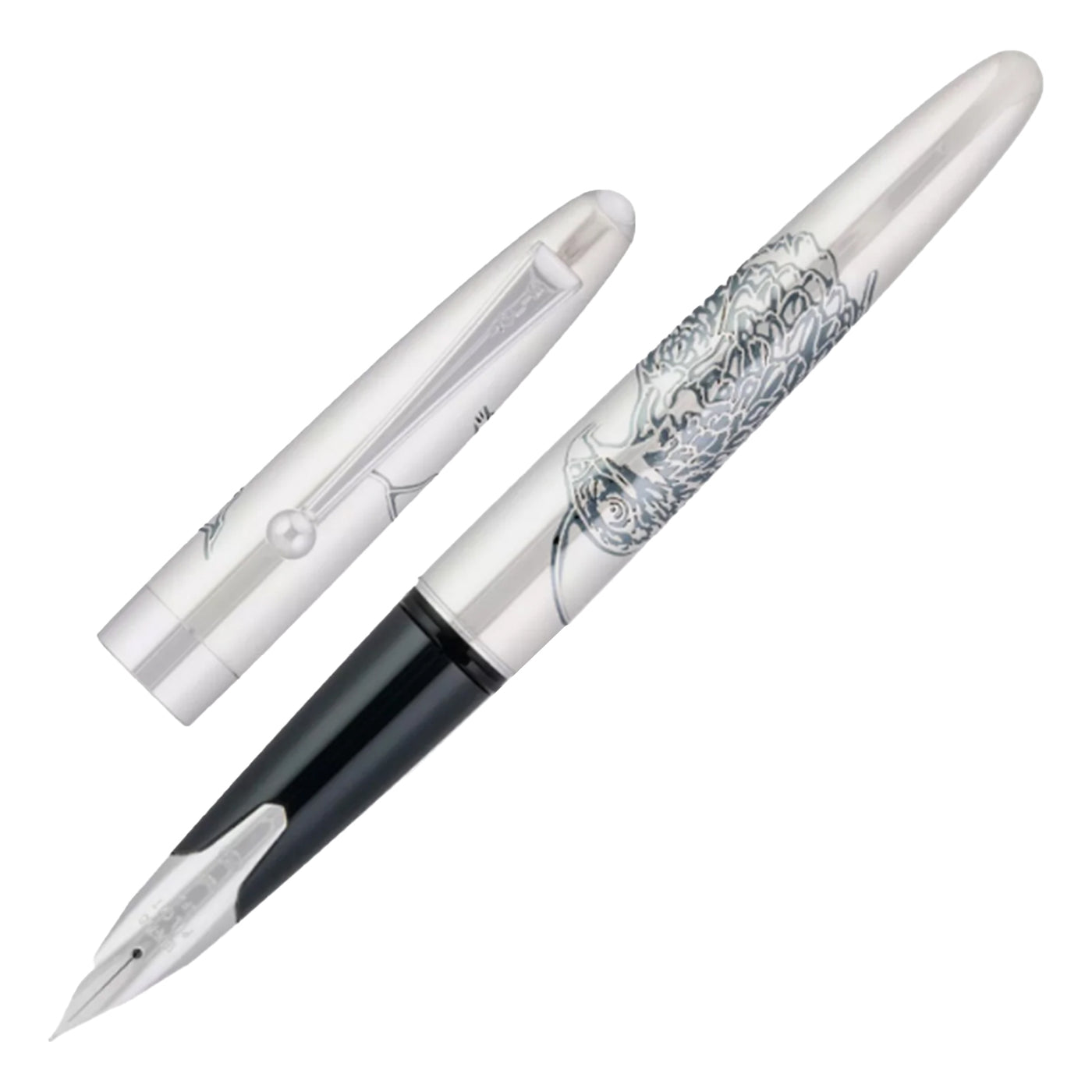 Pilot Sterling Silver Fountain Pen - Hawk