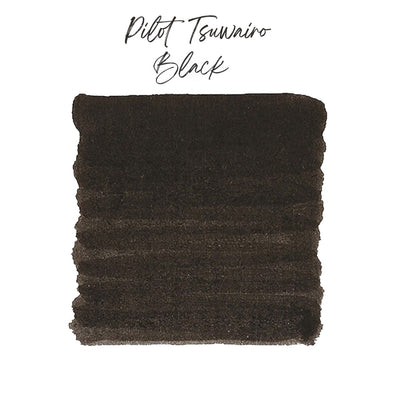Pilot Tsuwairo Black Ink Bottle - 30ml