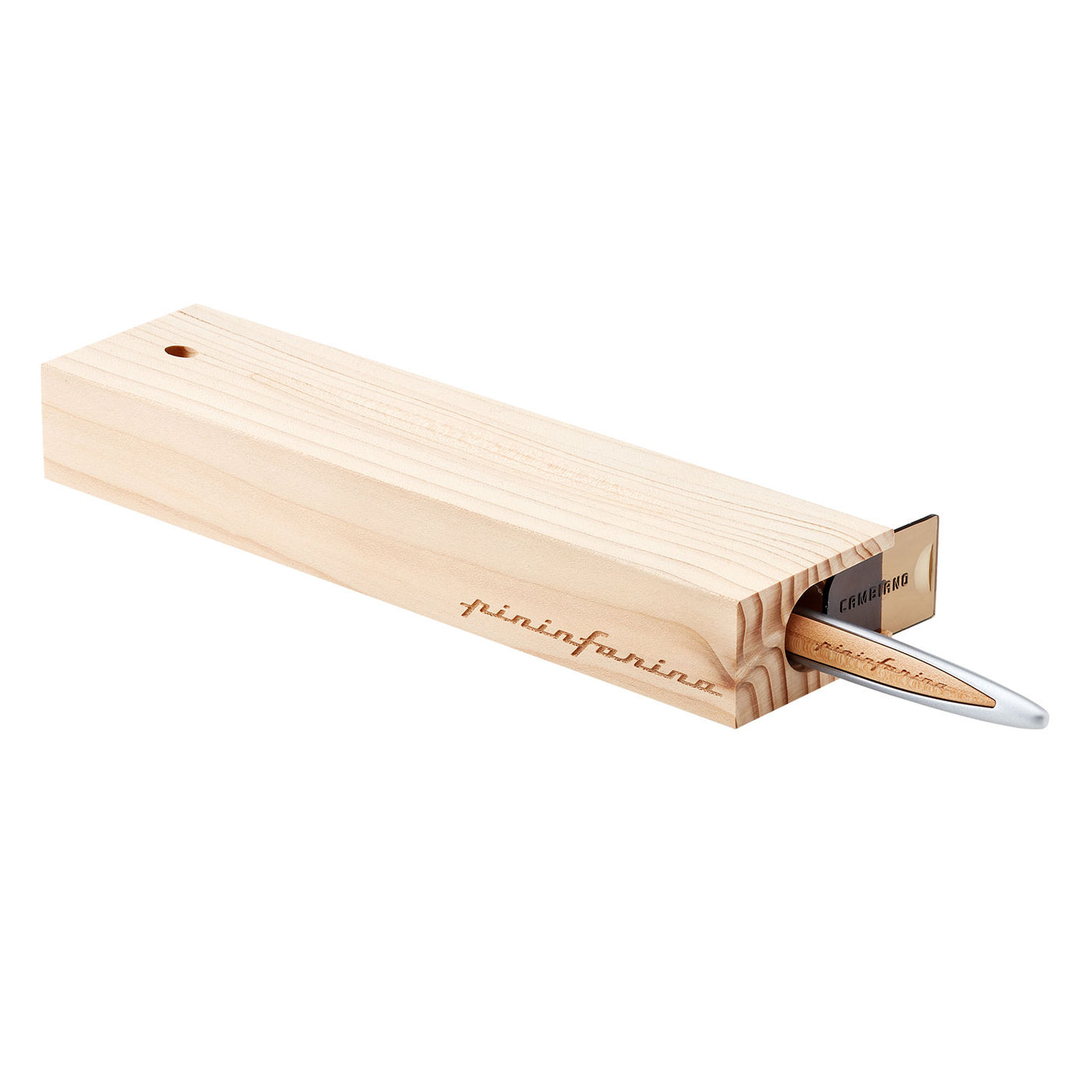 Pininfarina Segno Cambiano Ethergraf Cedar Edition Pencil - Aluminium 3