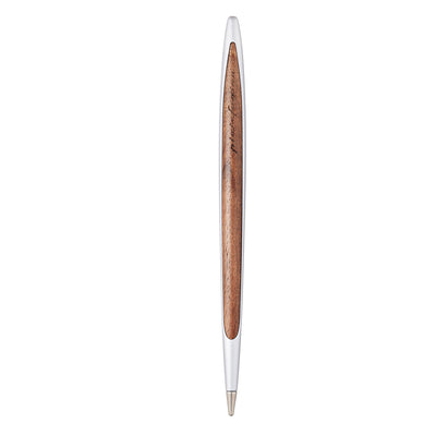 Pininfarina Segno Cambiano Ethergraf Walnut Edition Pencil - Aluminium 7