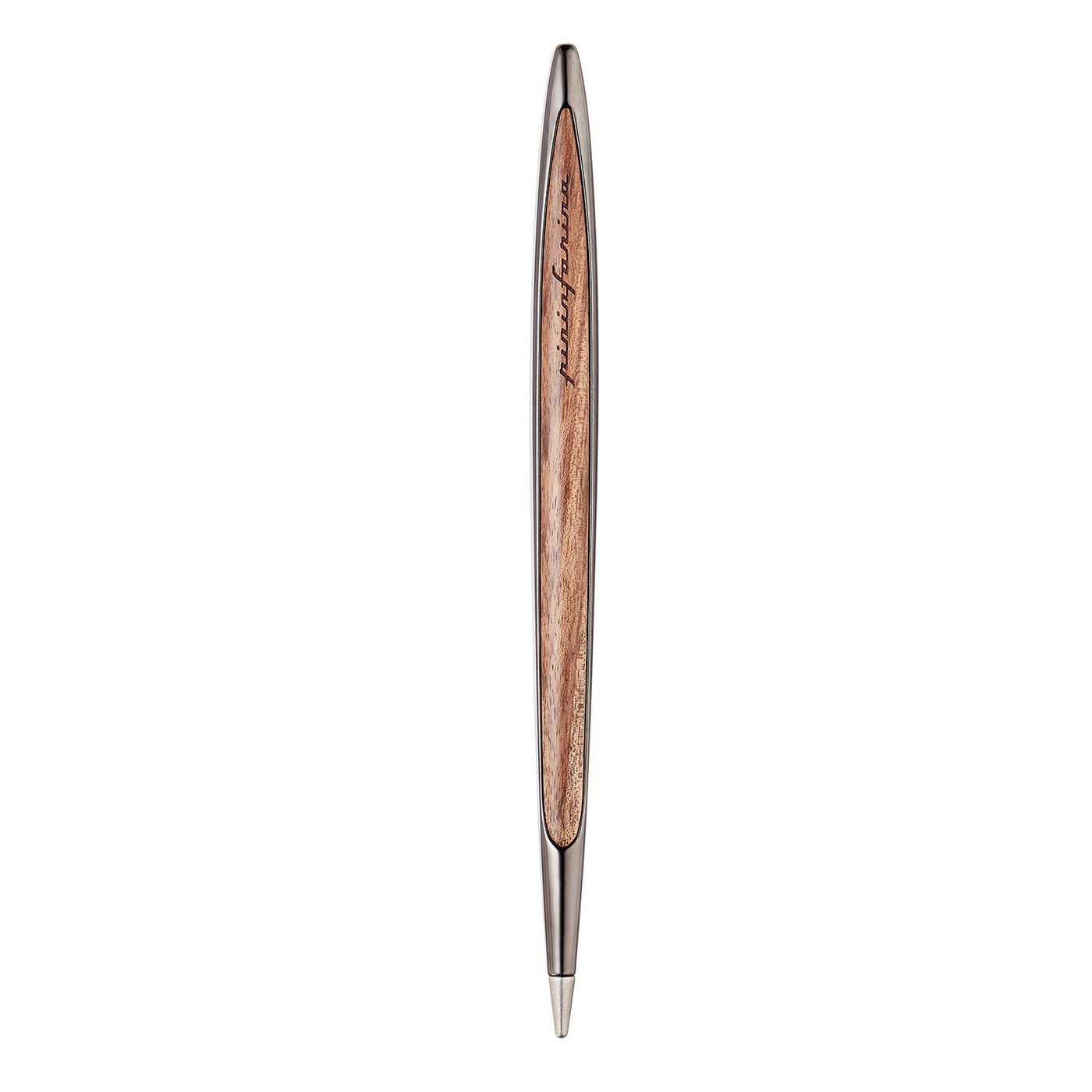 Pininfarina Segno Cambiano Ethergraf Walnut Edition Pencil - Polished Black 6