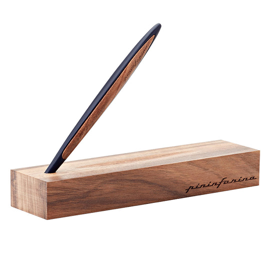 Pininfarina Segno Cambiano Walnut Edition Ball Pen - Blue