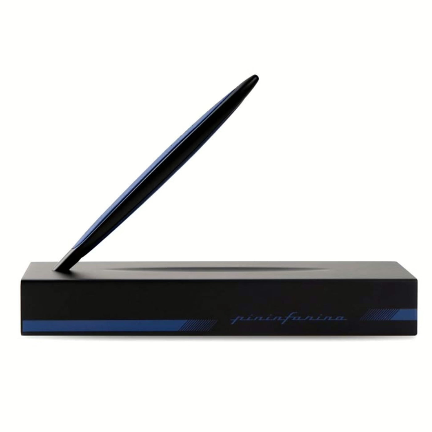 Pininfarina Cambiano Race Ball Pen & Racing Stand - Blue