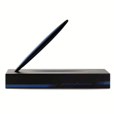 Pininfarina Cambiano Race Ball Pen & Racing Stand - Blue