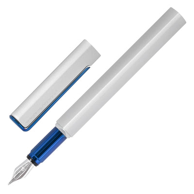Pininfarina PF One Fountain Pen - Blue Silver 1