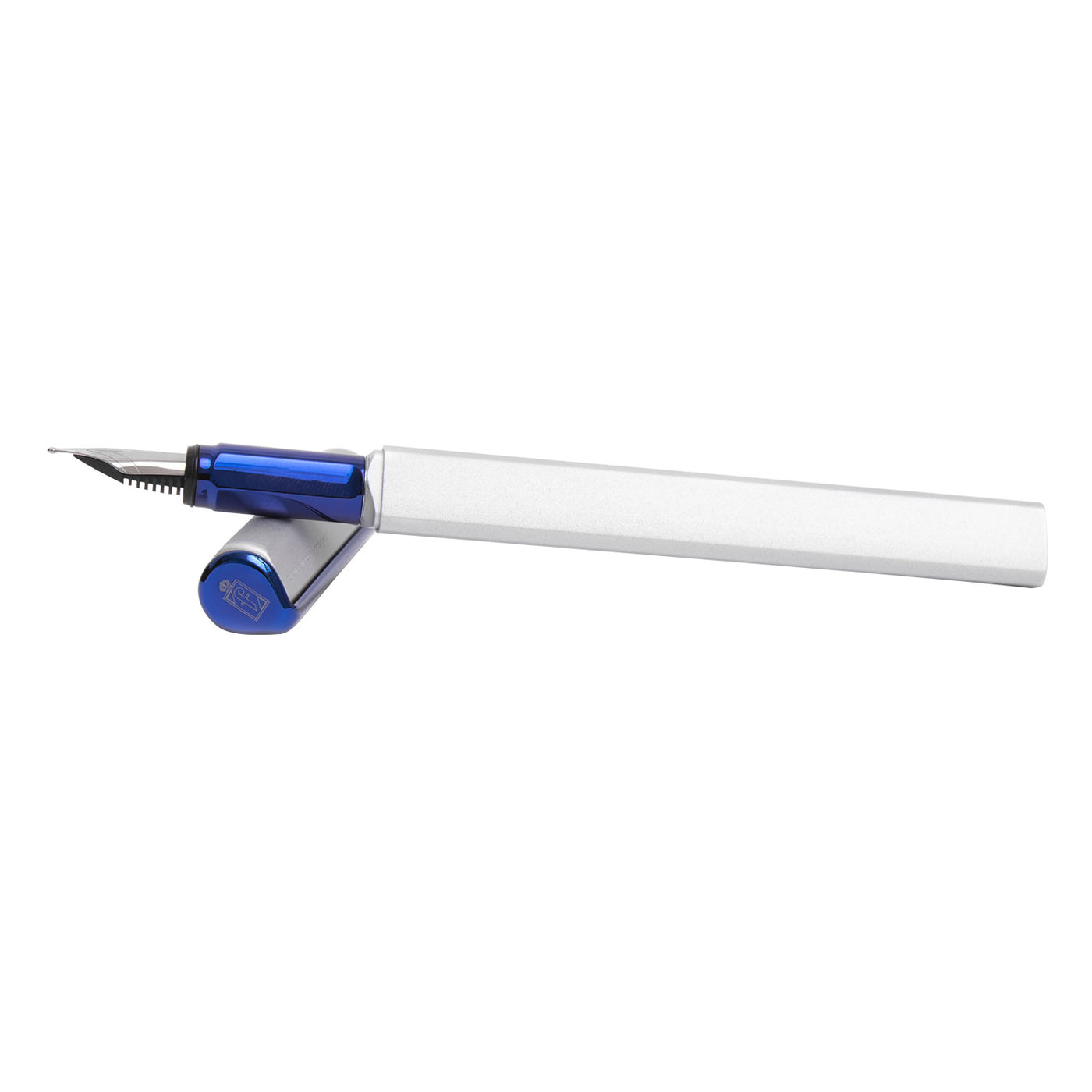 Pininfarina PF One Fountain Pen - Blue Silver 5