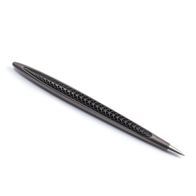 Pininfarina Segno Cambiano Ethergraf Pencil & Inclined Desk Stand - Transition Titanium