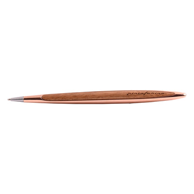 Pininfarina Segno Cambiano Walnut Edition Ball Pen - Rosegold 3