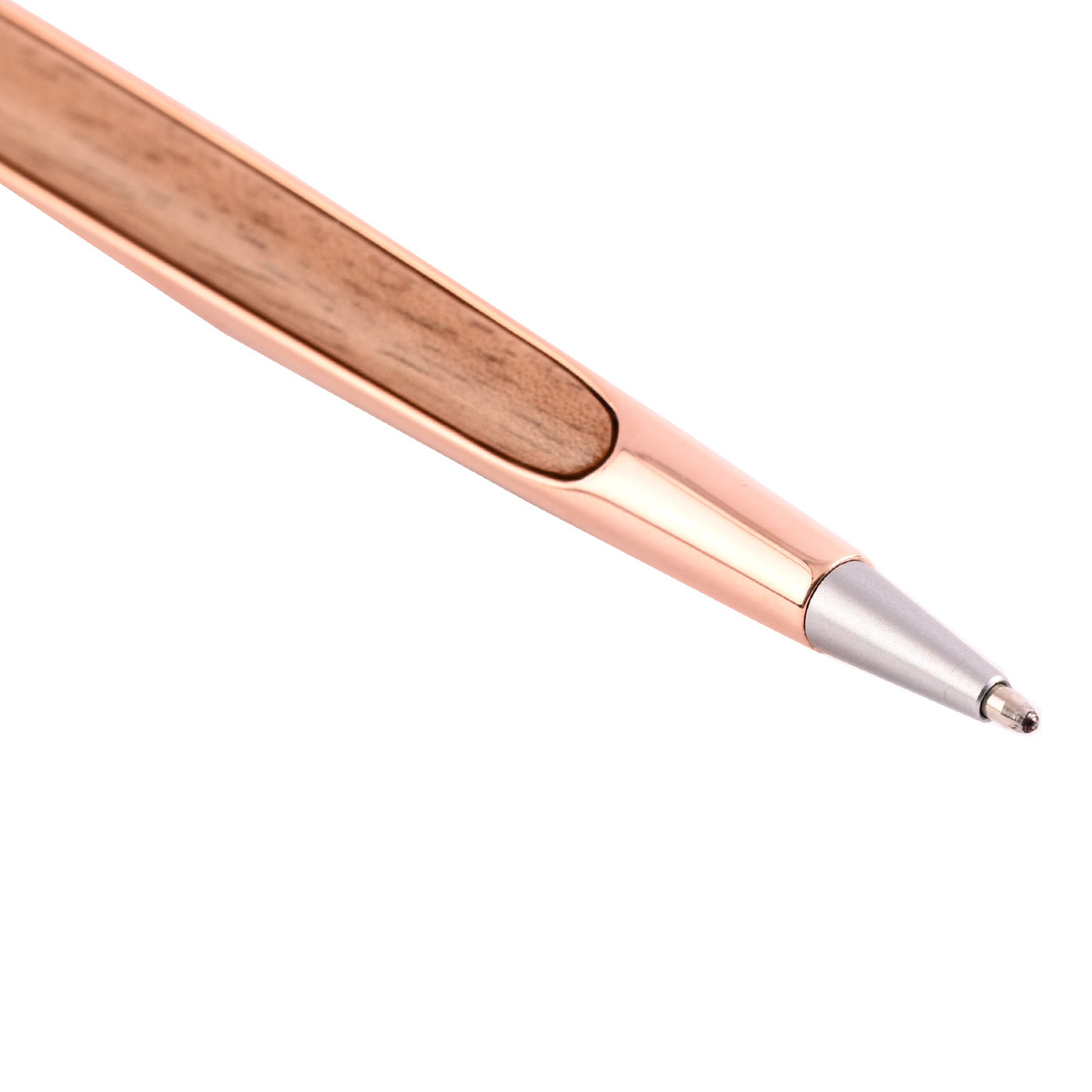 Pininfarina Segno Cambiano Walnut Edition Ball Pen - Rosegold 5