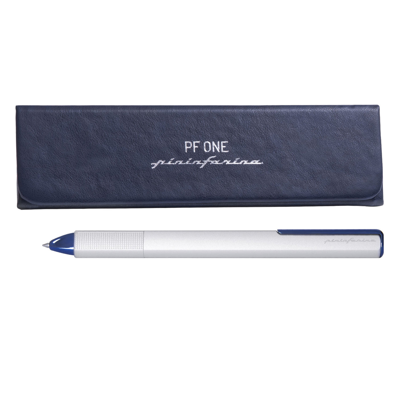 Pininfarina Segno PF One Ball Pen - Blue Silver 4