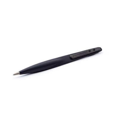 Pininfarina Segno Space Ethergraf Pencil with Circular Desk Stand - Matte Black