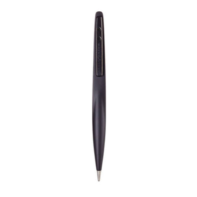 Pininfarina Segno Space Ethergraf Pencil with Circular Desk Stand - Matte Black
