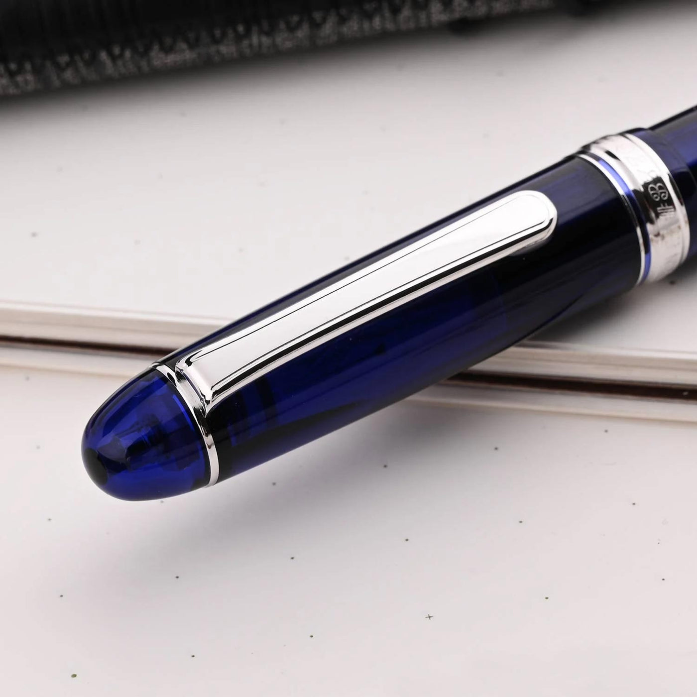 Platinum 3776 Century Fountain Pen - Chartres Blue CT 6