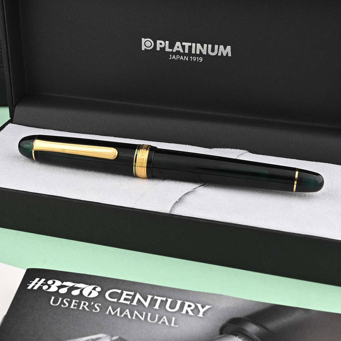 Platinum 3776 Century Fountain Pen - Laurel Green