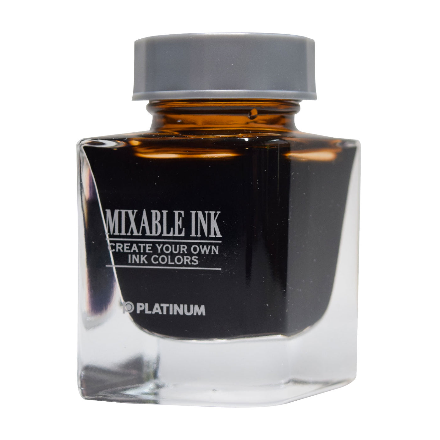 Platinum Mixable Earth Brown Ink Bottle Brown - 20ml