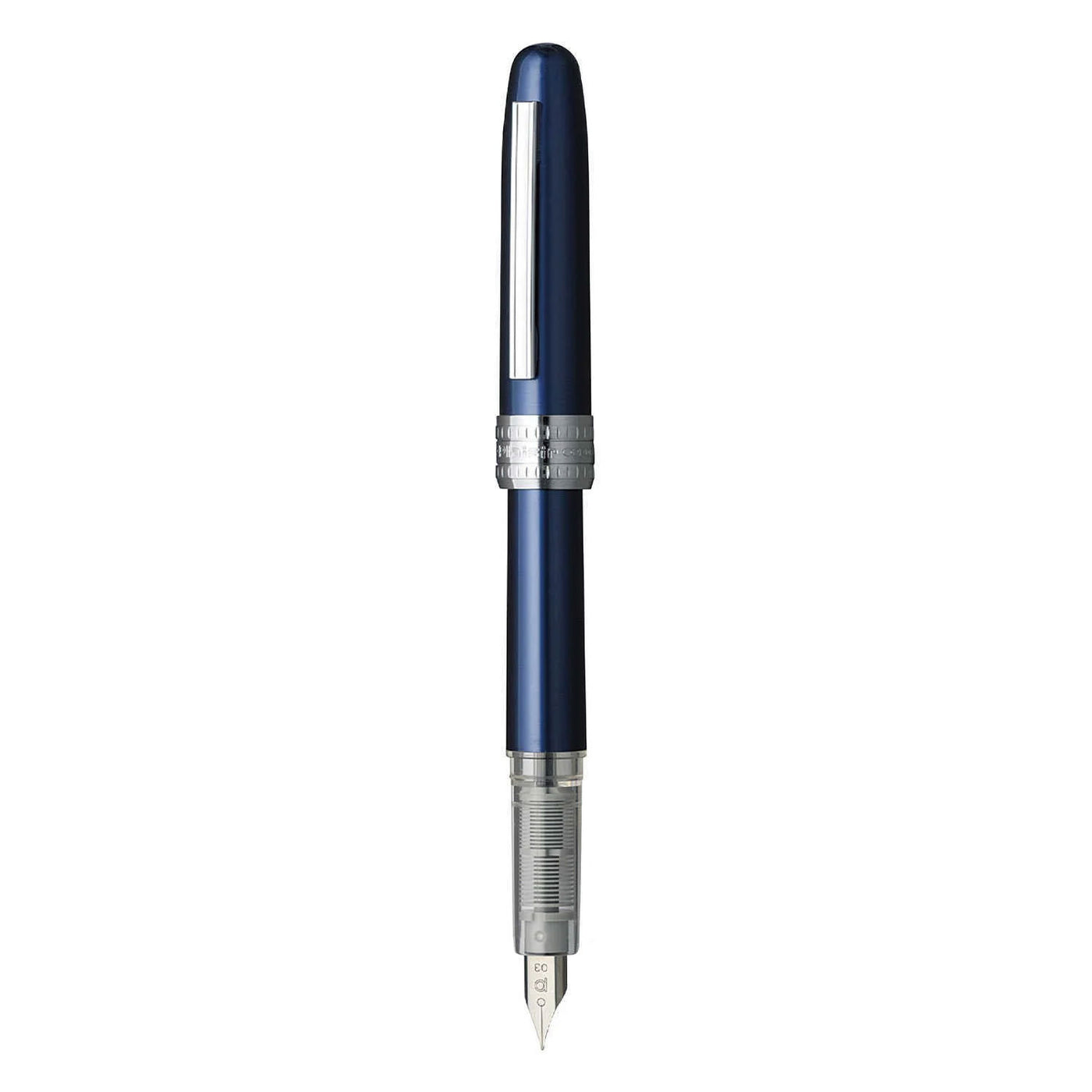 Platinum Plaisir Fountain Pen - Blue 2