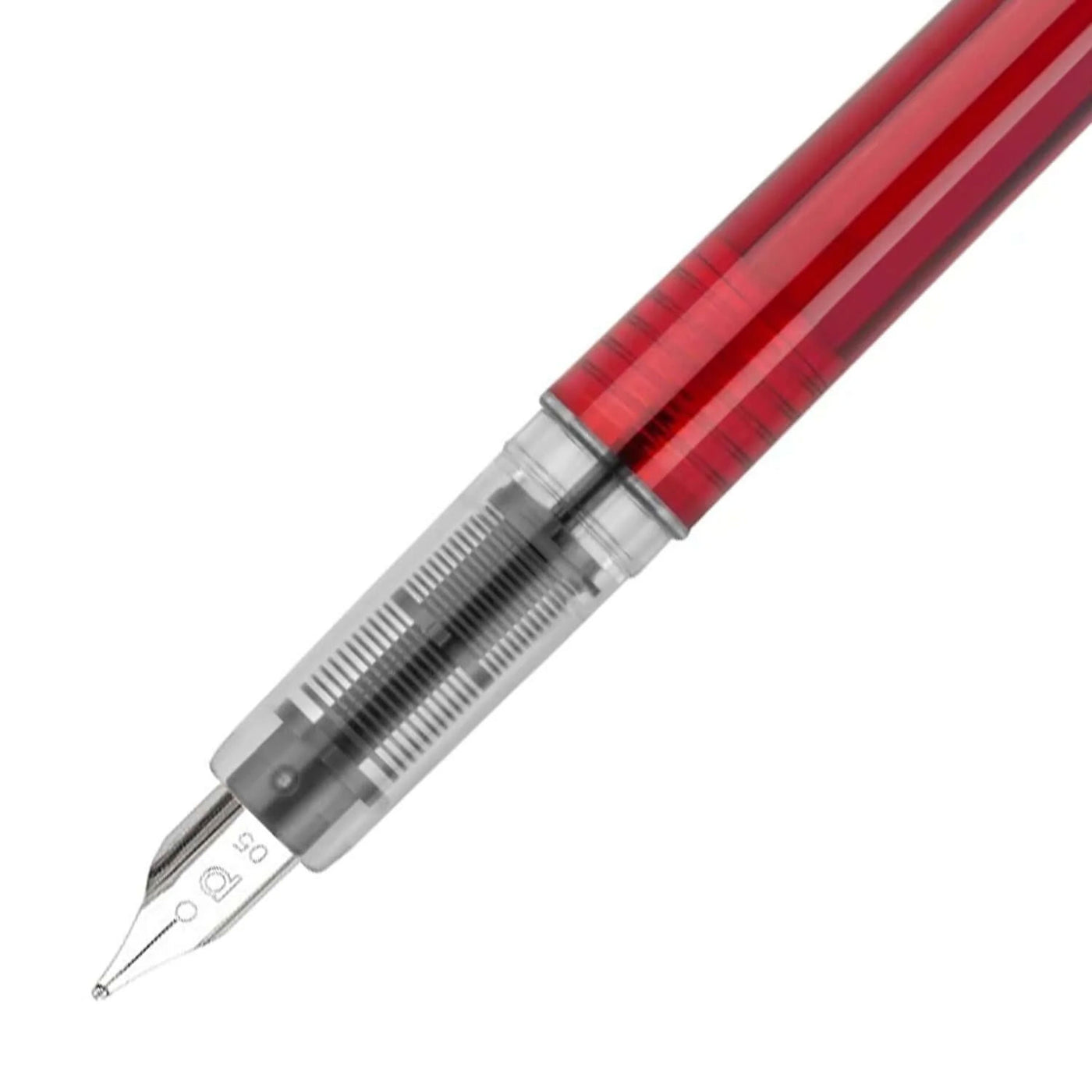 Platinum Prefounte Fountain Pen - Crimson Red 2