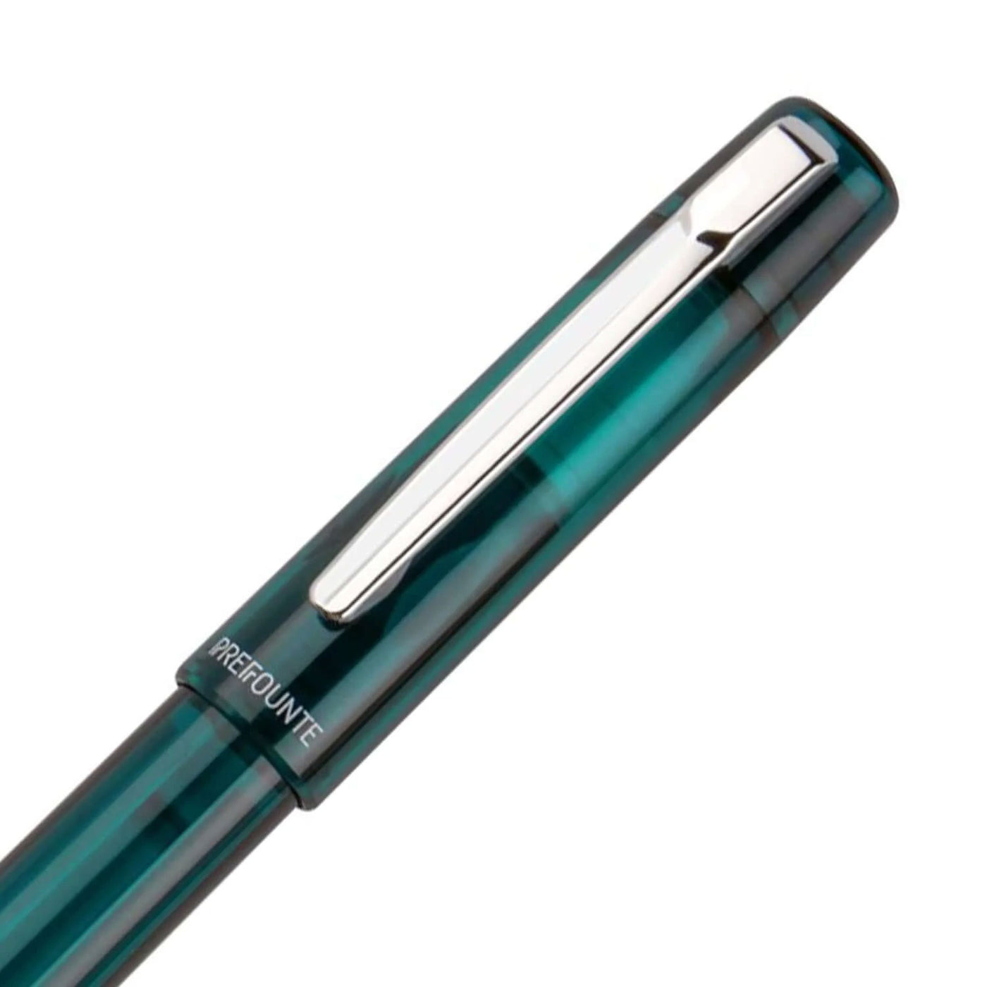 Platinum Prefounte Fountain Pen - Dark Emerald 3