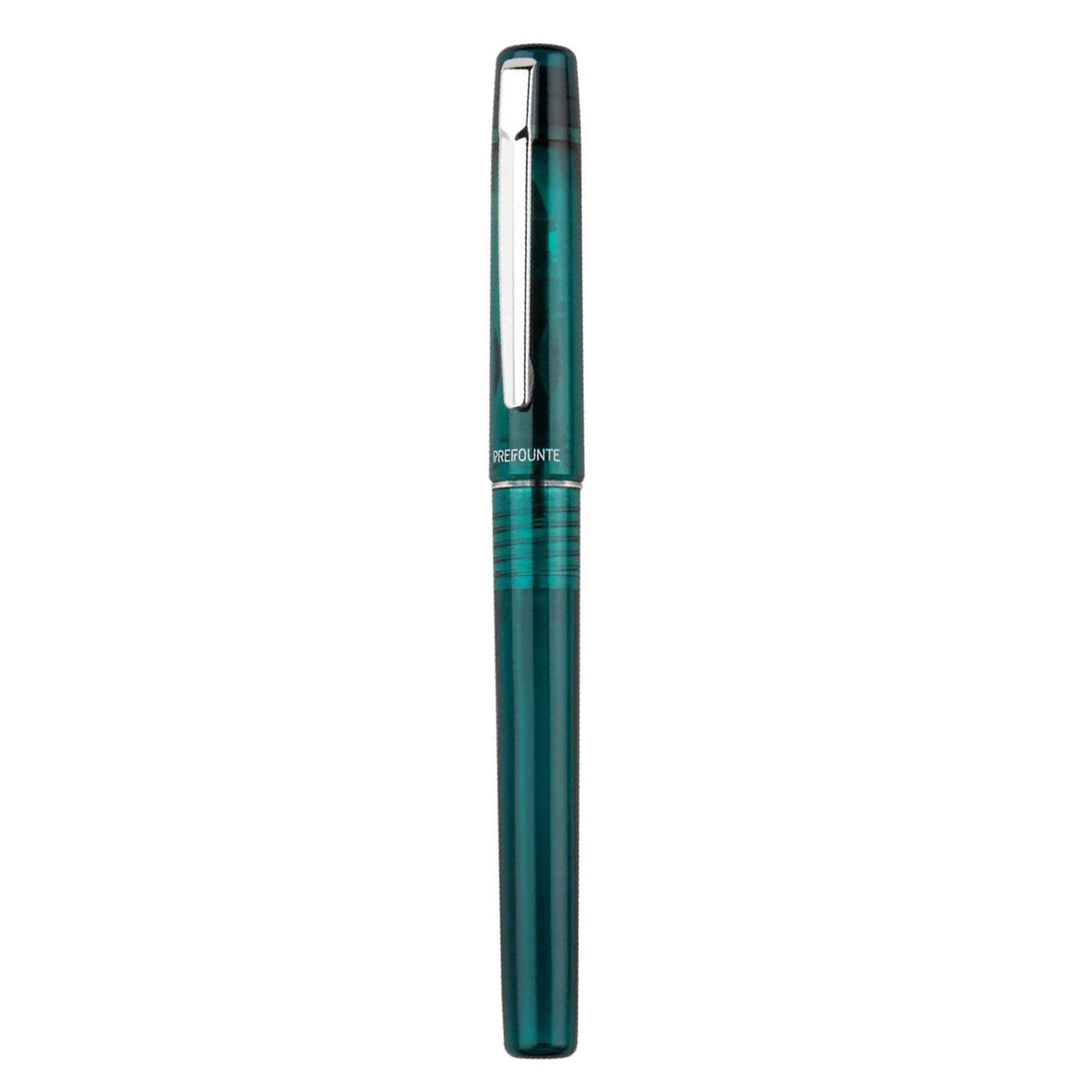 Platinum Prefounte Fountain Pen - Dark Emerald 4