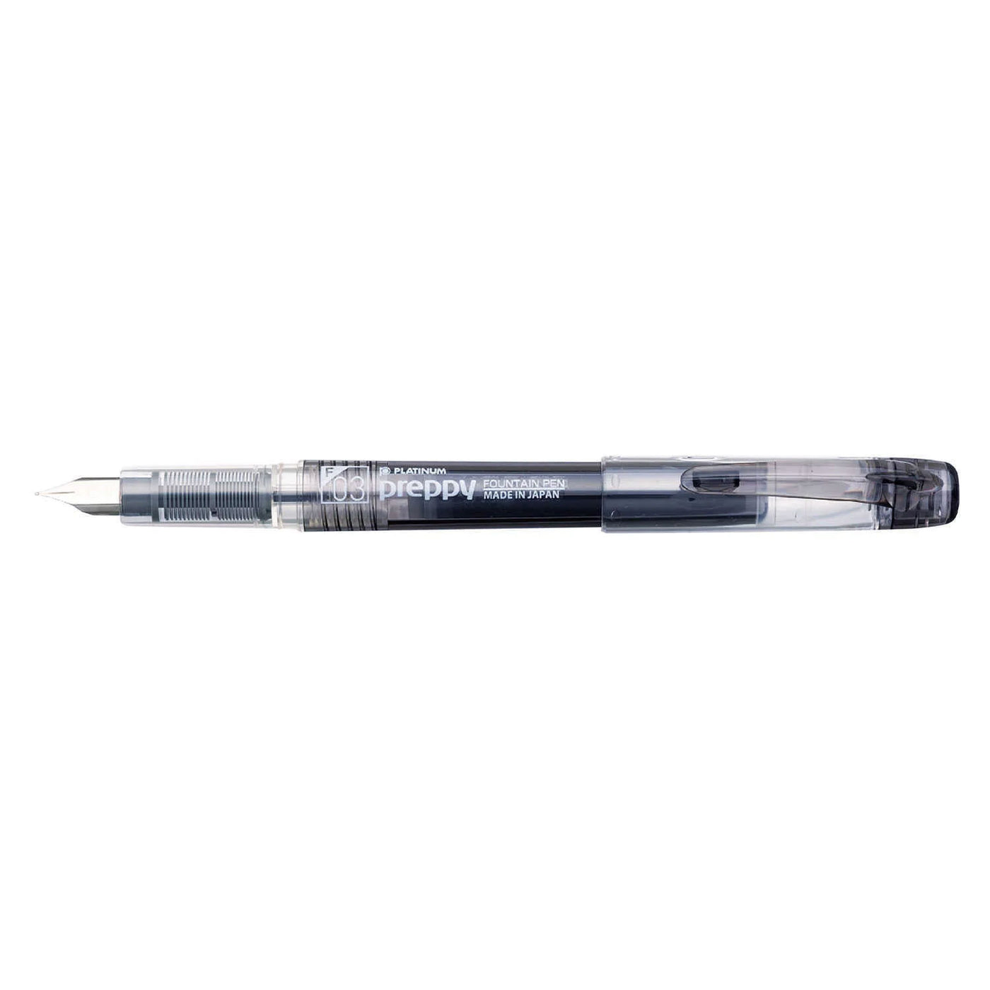 Platinum Preppy Fountain Pen Black - Steel Nib 3