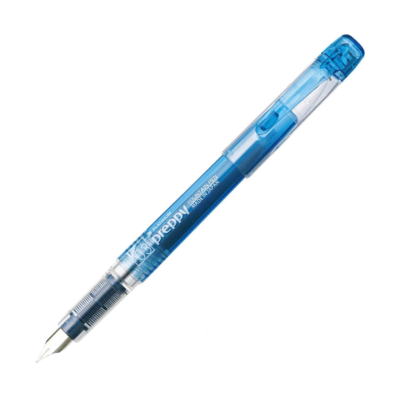 Platinum Preppy Fountain Pen Blue - Steel Nib 1