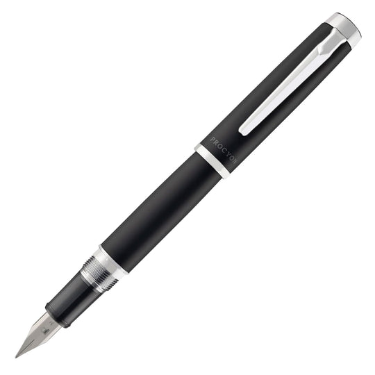 Platinum Procyon Fountain Pen - Luster Black Mist
