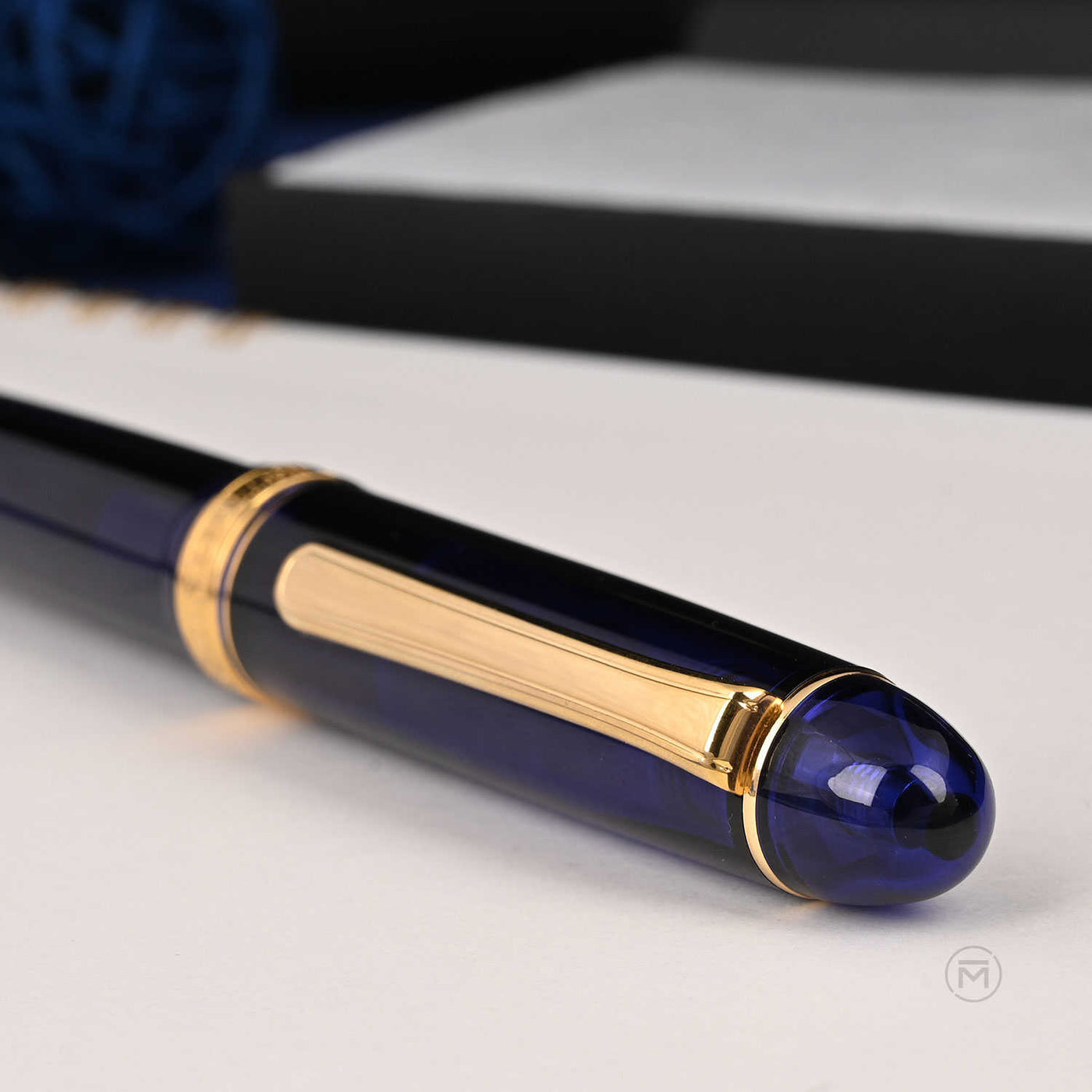 Platinum 3776 Century Fountain Pen - Chartres Blue GT 3