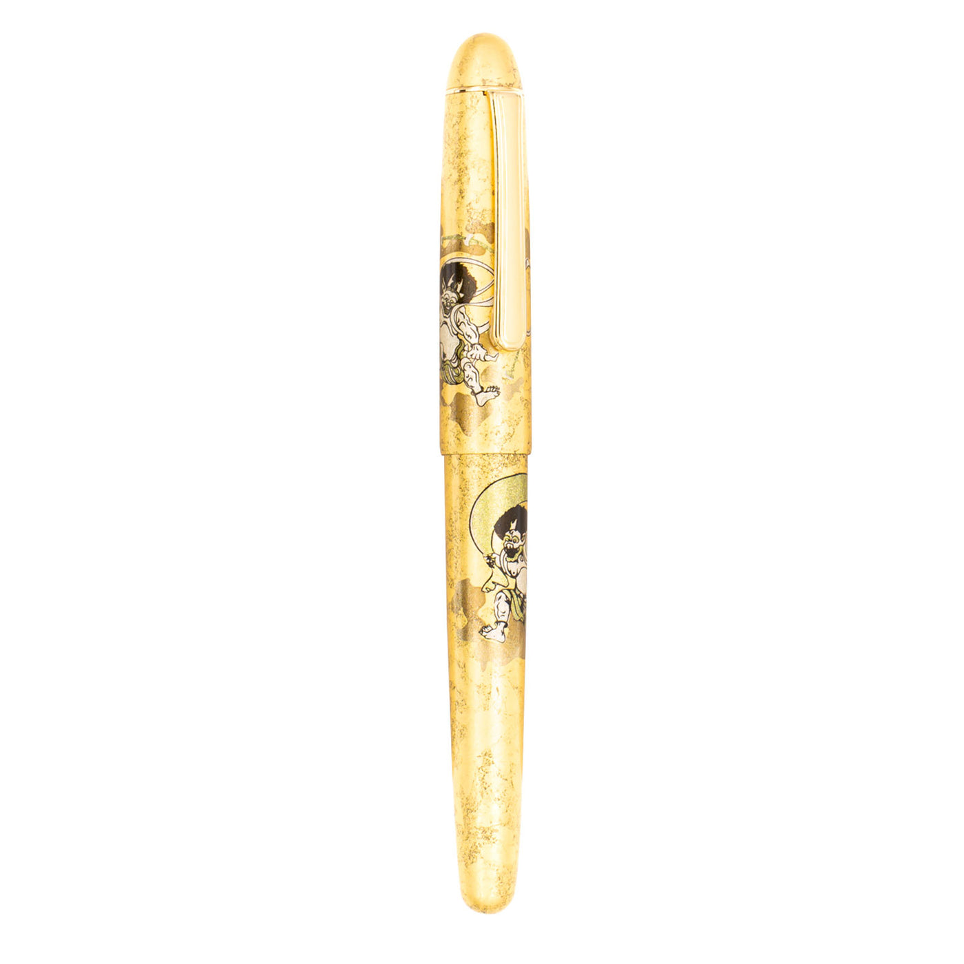 Platinum 3776 Century Fountain Pen - Kanazawa Gold Leaf & Fujin Raijin 3