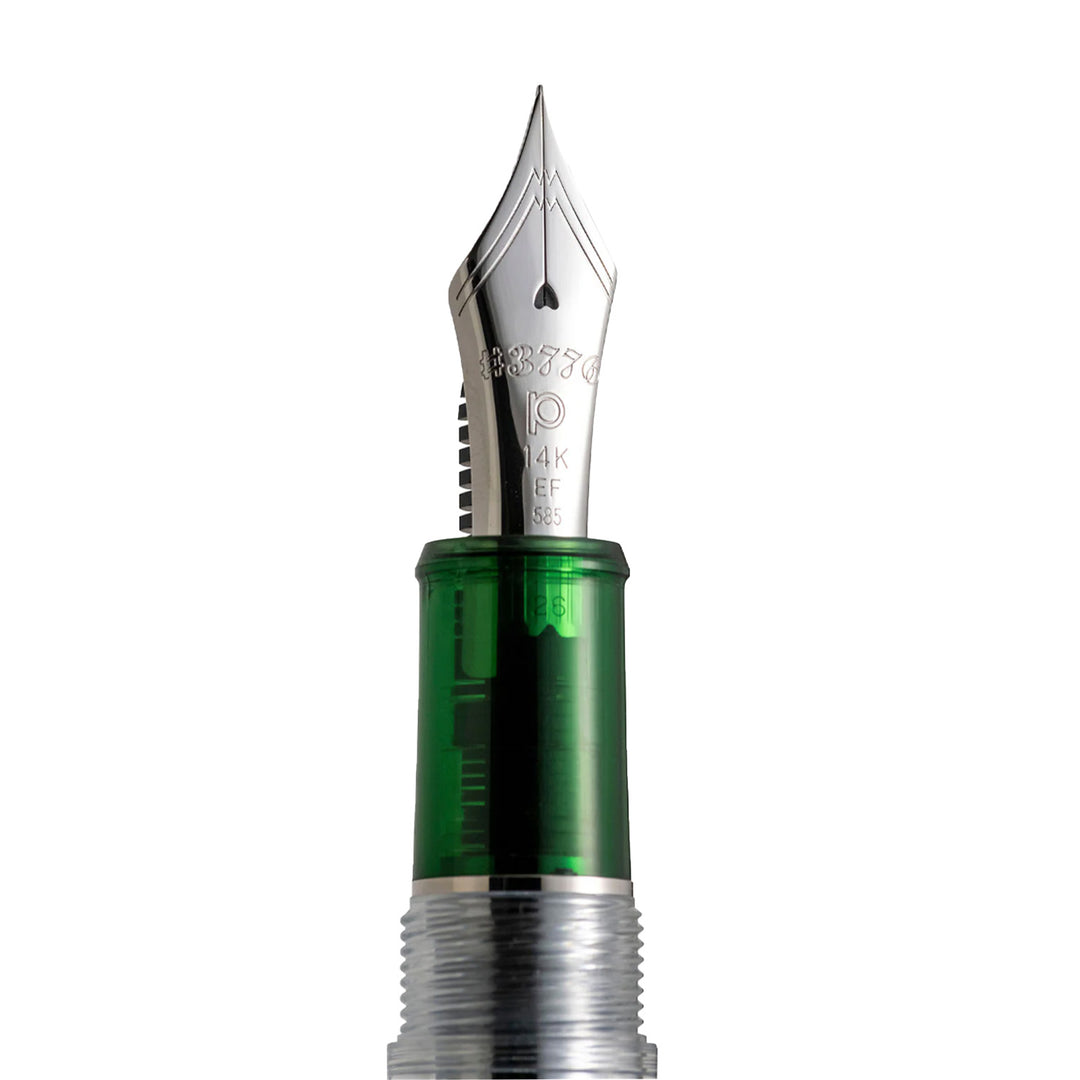 PLATINUM 万年筆 #3776 CENTURY Platinum #3776 Century Fountain Pen - Black with Gold Trim – Atlas