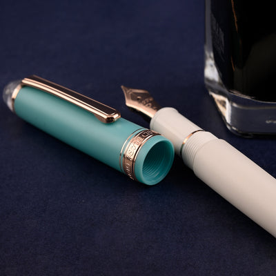 Platinum 3776 Century Shape of Heart Fountain Pen - Bluebird (Limited Edition) 10