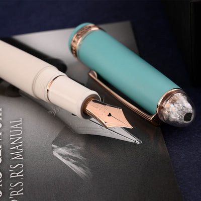 Platinum 3776 Century Shape of Heart Fountain Pen - Bluebird (Limited Edition) 11