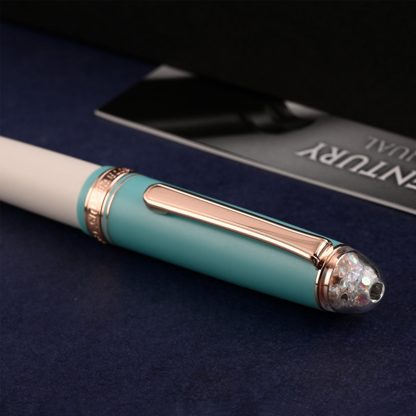 Platinum 3776 Century Shape of Heart Fountain Pen - Bluebird (Limited Edition) 14