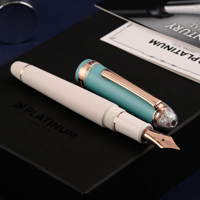 Platinum 3776 Century Shape of Heart Fountain Pen - Bluebird (Limited Edition) 8