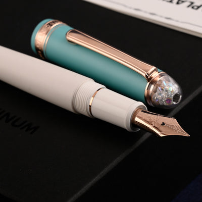 Platinum 3776 Century Shape of Heart Fountain Pen - Bluebird (Limited Edition) 9