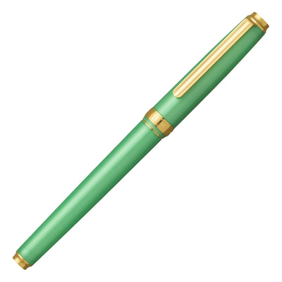 Platinum Biso Fountain Pen - Sparkle Mint Green GT (Limited Edition)