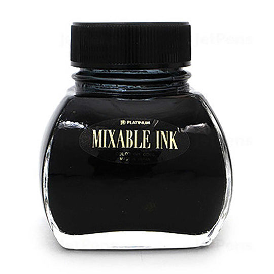 Platinum Dye Ink Bottle, Black - 60ml