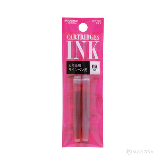 Platinum Dye Ink Cartridge  Pack of 2 - Pink